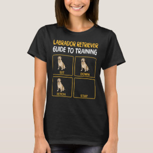 T-shirt Labrador Retriever Guide Pour L'Entraînement De L'