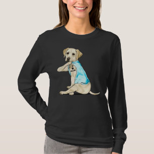 T-shirt Labrador Retriever I Love Maman Tattoos