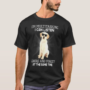 T-shirt Labrador Retriever Im Multitâche
