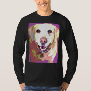 T-shirt Labrador Retriever Lab Purple
