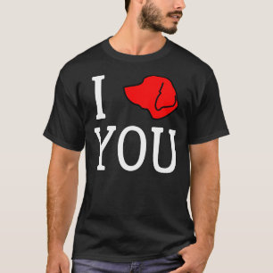 T-shirt Labrador Retriever Love I Lab You