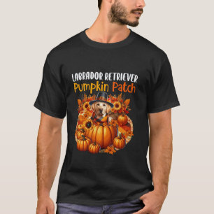 T-shirt Labrador Retriever Mignon Patch Thanksgiving Citro
