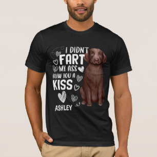 T-shirt Labrador Retriever N'a Pas Pété sur le Chien Câlin