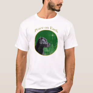 T-shirt Labrador Retriever (noir) Peace