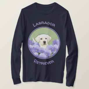 T-shirt Labrador Retriever Puppy Painting Original Chien A