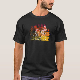 T-shirt Labrador Retriever Sitting With A Girl Wants To Fe