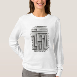 T-shirt Labyrinthe argenté