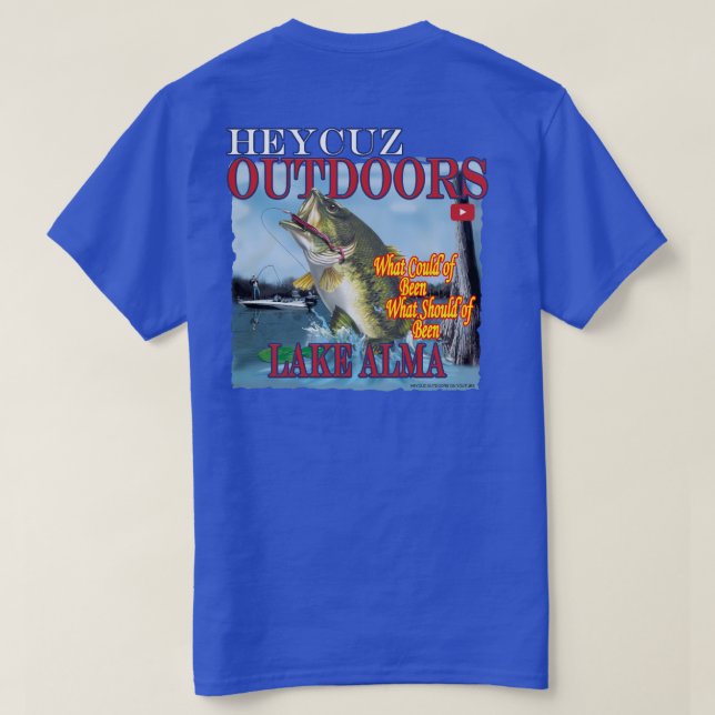 T-shirt Lac Alma HeyCuz Extérieur Ce qui pouvait être (Design dos)