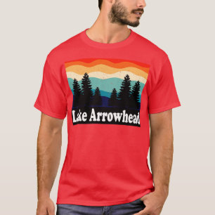 T-shirt Lac Arrowhead California Retro