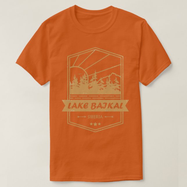 T-shirt Lac Baikal (Design devant)