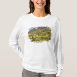 T-shirt Lac Cecret avec arc-en-ciel sur Devil's Castle,