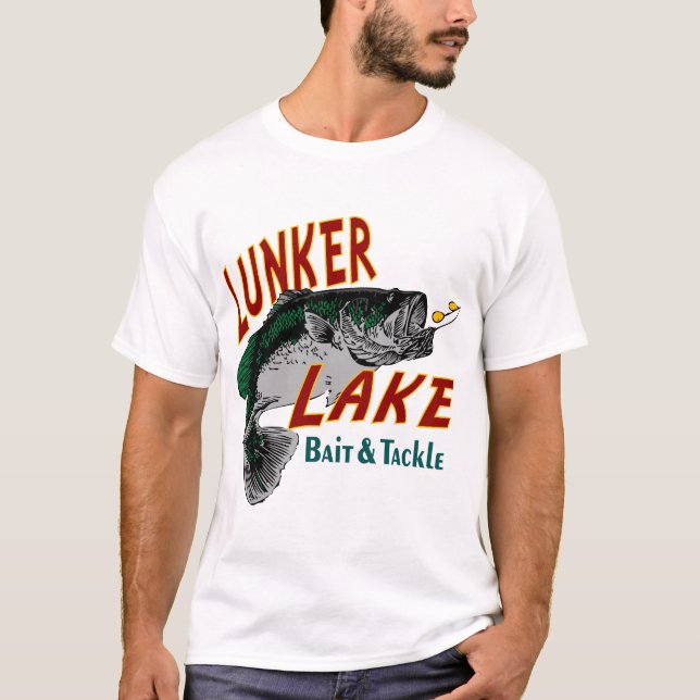 T-shirt lac de lunker (Devant)