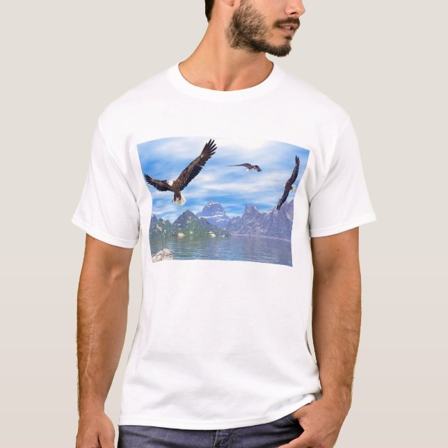 T-shirt Lac d'Eagles (Devant)