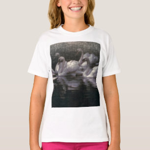 T-shirt Lac des cygnes au clair de lune