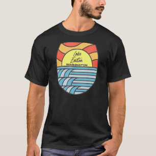 T-shirt Lac Easton Washington Wa Sunset Vacances Souvenir