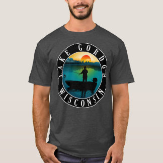 T-shirt Lac Gordon Wisconsin Pêche