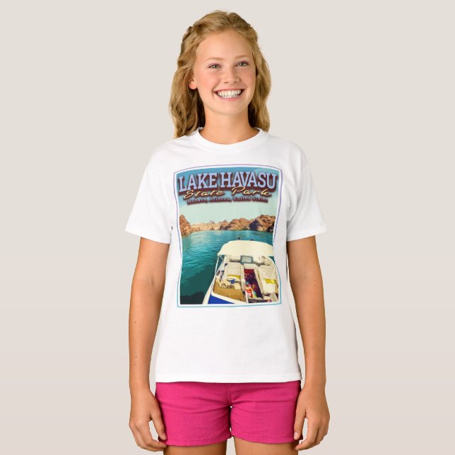 T-SHIRT LAC HAVASU - MOHAVE ARIZONA ÉTATS-UNIS (Devant entier)
