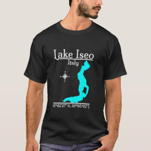 T-shirt Lac Iseo Italie Londre T Chemise