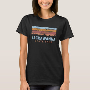 T-shirt Lac Lackawanna State Park Pennsylvanie Rétro Cool