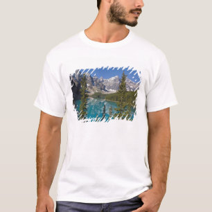 T-shirt Lac Moraine, Rocheuses canadiennes, Alberta, Canad