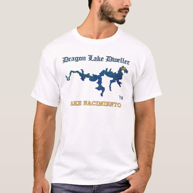 T-shirt Lac Nacimiento dweller de lac dragon (Devant)