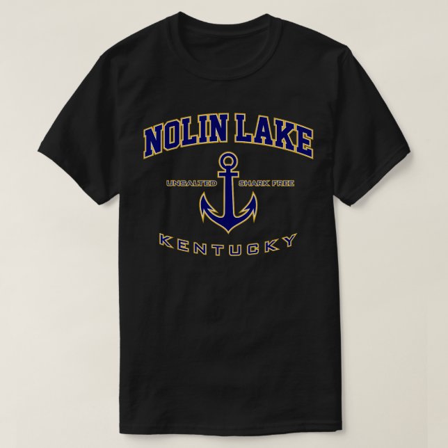 T-shirt Lac Nolin pour femmes Hommes Filles Garçons (Design devant)