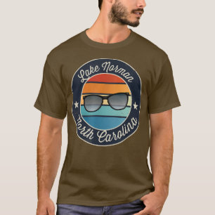 T-shirt Lac Norman North Carolina Souvenir 