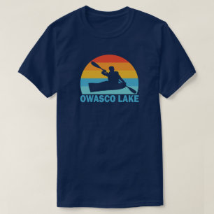 T-shirt Lac Owasco New York Kayak