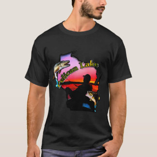 T-shirt Lac Pelican, Wisconsin