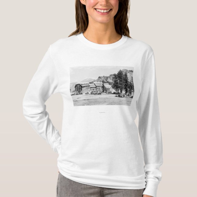 T-shirt Lac PhotographCrater de loge de lac crater, OU 2 (Devant)
