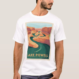 T-shirt Lac Powell   Arizona et Utah