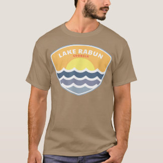 T-shirt Lac Rabun Géorgie GA Coucher de soleil Vacances So