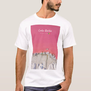 T-shirt Lac Retba, Sénégal - Bateaux du lac rose