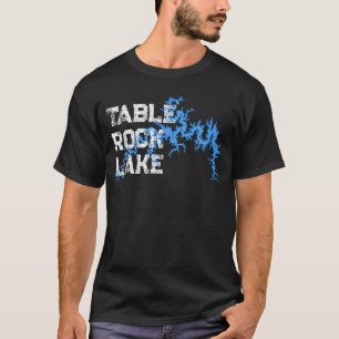 T-shirt Lac Table Rock Ozarks Missouri et Arkansas ami
