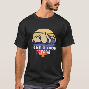 T-shirt Lac Tahoe Mountains Faune Grizzly bear Califor
