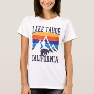 T-shirt Lac Tahoe - Ours Vintage de Californie