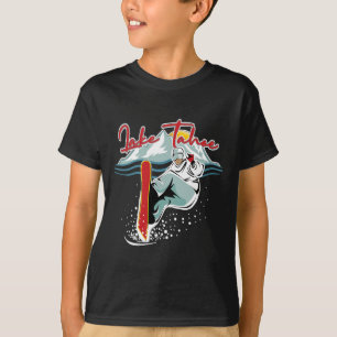 T-shirt Lac Tahoe Sierra Nevada Californie Snowboard S