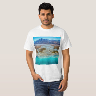 T-shirt Lac Tekapo et Alpes du Sud, Nouvelle-Zélande