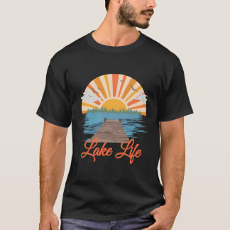 T-shirt Lac Vacances Été Lac Léman