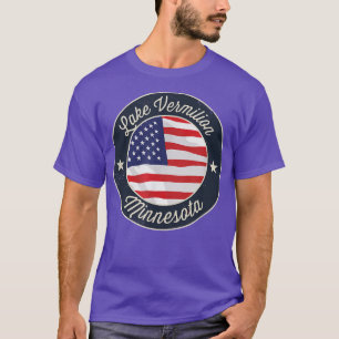 T-shirt Lac Vermilion - Minnesota patriotique Souvenir T-S