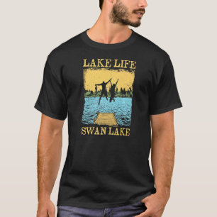 T-shirt Lac Vie Swan Lac natation Montana Swimmer Campi