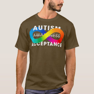 T-shirt L'Acceptation De L'Autisme Ne Suffit Pas