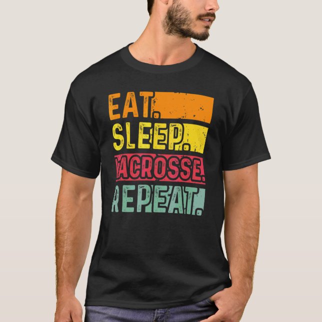 T-shirt Lâcher À Max Coach Mens Lacrosse 1 (Devant)