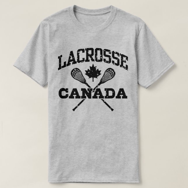 T-shirt Lacrosse Canada (Design devant)