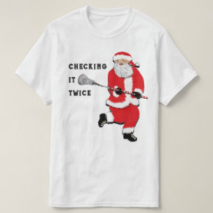 T-shirt Lacrosse Christmas