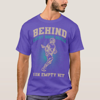T-shirt Lacrosse Goalie LAX Goalkeeper Joueur Fan Coach