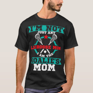 T-shirt Lacrosse Goalie Maman Lax Cadeau