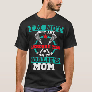 T-shirt Lacrosse Goalie Maman Lax Cadeau