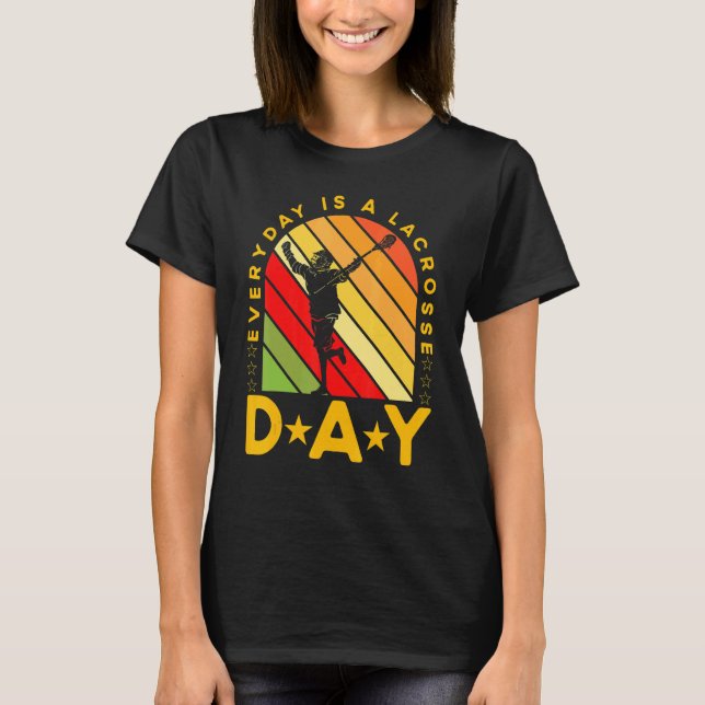 T-shirt Lacrosse Lax Lacrosse Player   Quote (Devant)