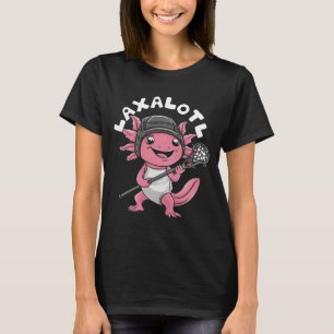 T-shirt Lacrosse Laxalotl Lacrosse Lacrosse Lecteur Axolot